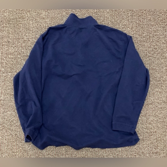 Men's XL Navy Blue Izod Saltwater Relaxed Classics Shirt - Picture 10 of 10